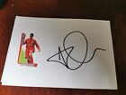 Andrew Taylor Signed Index Card Middlesbrough