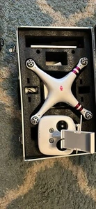 DJI Phantom 3 4K Drone Controller & Camera UNTESTED for Parts Repair - Picture 1 of 3