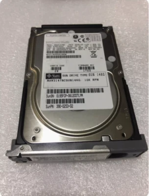 Sun 540-6602 X5268A 146.8GB 10K RPM Ultra320 Disk Assembly 390-0266-02 - Image 1 of 3