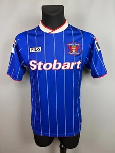 CARLISLE UNITED 2013 2014 HOME SHIRT FOOTBALL SOCCER JERSEY FILA MENS SIZE S - Picture 1 of 12