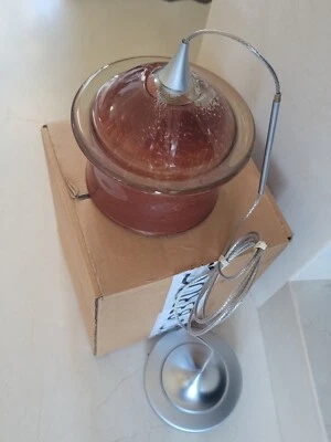 BRUCK Lighting PENDANT, 褐色 红色 威尼斯手工制作玻璃 — 第 1/4 张图片