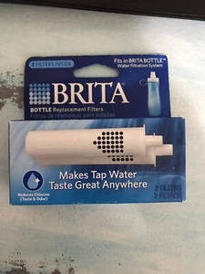 Genuine BRITA Water Bottle Replacement Filters 2-Pack, Model #8N0348  - NEW - Picture 1 of 4