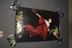 Impresión de póster francés vintage de brandy de Sauvion 24 x 36 - Imagen 1 de 3