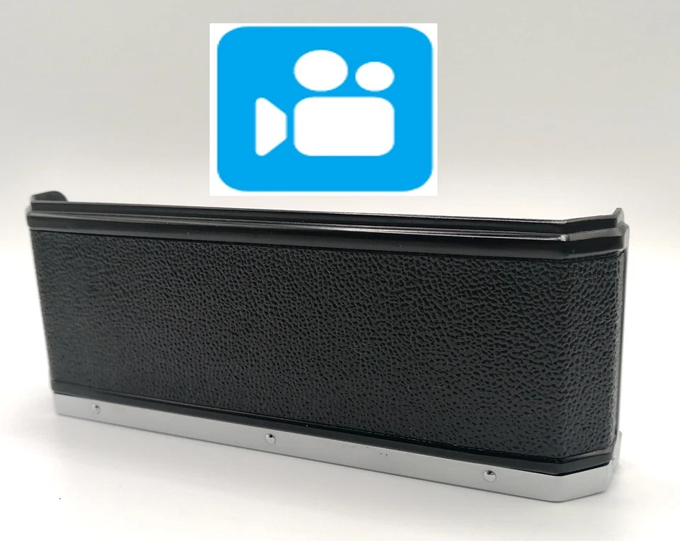 🎦✨COMO NUEVA✨ Cubierta trasera de película Nikon para nivel de ojos fotográfico plateado Nikon F de JAPÓN Foto 1 de 4