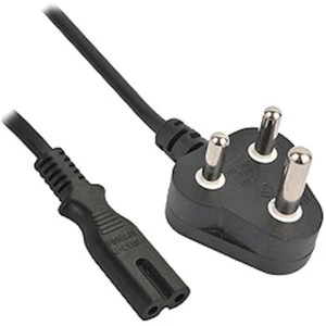 Cable de extensión de alimentación Sudáfrica macho enchufe a IEC C7 hembra enchufe 2m 2 metros - Imagen 1 de 1