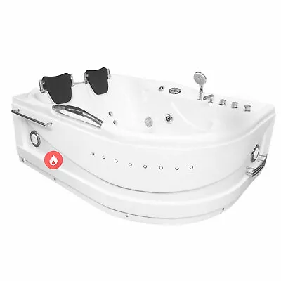 Whirlpool massage hydrotherapy bathtub hot tub 2 person CAYMAN with Heater - Image 1 of 4