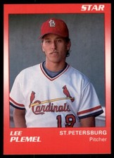 1990 Star Lee Plemel St. Petersburg Cardinals #18
