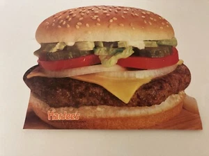 Vtg Hardees Restaurant Hamburger Advertisement Coupons 1986 Michigan Ephemera 86 - Picture 1 of 12