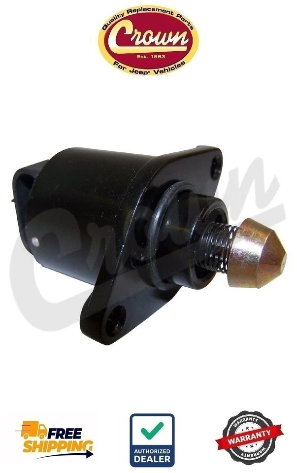 Válvula de control de aire de ralentí Crown 530450 OEM para Jeep Grand Cherokee 97-98 Foto 1 de 1