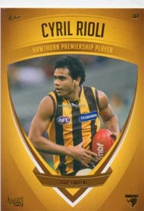 2011 SELECT HAWTHORN HERITAGE PREMIERSHIP PLAYER CARD CYRIL RIOLI - Picture 1 of 1