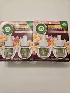2 Air Wick White Flowers & Melon Essential Oil Refills packs - Picture 1 of 3