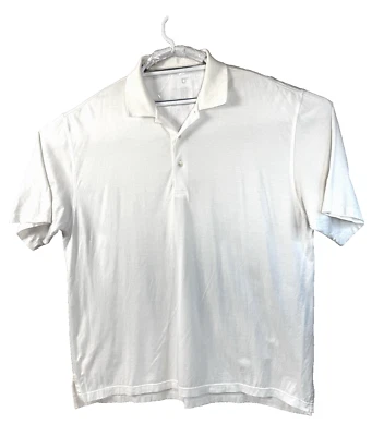 Harry Vardon White Golf Polo XXL Mens Shirt Classic Performance Athleisure - Image 1 of 4