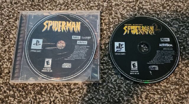 Spider-Man 2: Enter Electro Jogo PS1 Midia Fisica