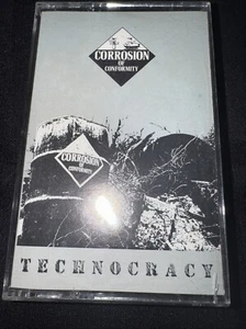 Corrosion of Conformity - Technocracy (1987 Cassette, Combat Core) Out Of Print! - Picture 1 of 6