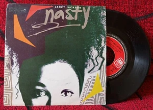 JANET JACKSON ** Nasty ** ORIGINAL 1986 Spain 7" Single - Picture 1 of 4