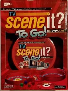TV Scene it? To Go The DVD TV Trivia Game with Clips from Favorite Shows! NEW - Picture 1 of 2