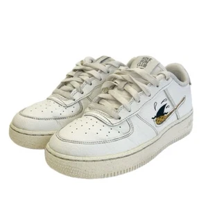 Nike Air Force 1 Low Sun Club Aleta de Tiburón Blanco DM0117-100 Tenis Zapatos Talla 5Y - Imagen 1 de 8