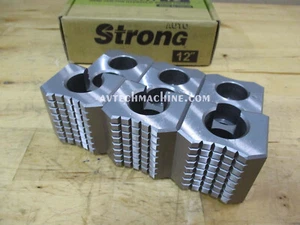 Auto Strong 12” Chuck Hard Jaw 1.5mmx60 HJ12 - Picture 1 of 3