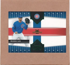 2005 Donruss Champions Green Impressions 23/25 Derrek Lee #437 NM+....SEE SCAN - Picture 1 of 2