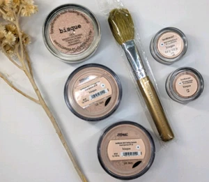 SEALED LOT 6!đź’‹BrushbareMinerals BISQUE 1B Multi-Tasking Concealer Powder Brush - Picture 1 of 8
