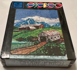 Vintage Charlie Rich "I Believe in Love" 8 Track Tape *New, Factory Sealed* - Picture 1 of 7