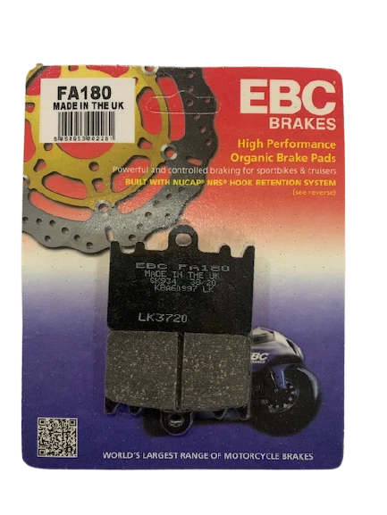 PASTIGLIE FRENO ANTERIORE KAWASAKI ZXR R 400 1991 al 2003 EBC FA180  - Immagine 1 di 1