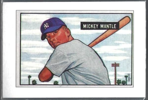 1989 Bowman Reprint Inserts #5 Mickey Mantle 51 Yankees NM-MT - Picture 1 of 2