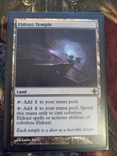 Eldrazi Temple X1 Mtg Rise Of The Eldrazi Hp/Dam Flat
