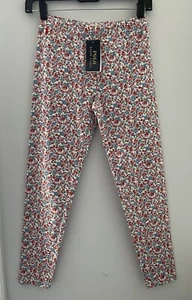 NWT Polo Ralph Lauren Girls Floral Cotton Leggings L(12-14) $39.50 - Picture 1 of 5