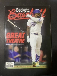 Beckett Baseball Adolis Garcia January 2024 Texas Rangers - Picture 1 of 3