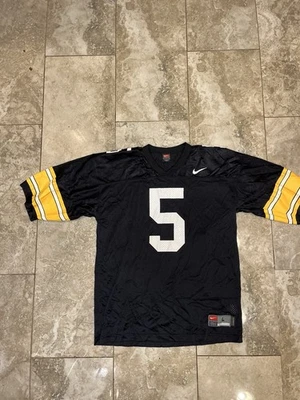 Vintage Nike Iowa Hawkeyes Jersey Men’s #5 Team Black Football Size Large - Image 1 of 2