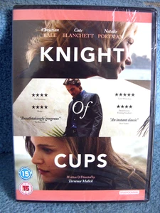 Knight of Cups (DVDR2) 2014 Cate Blanchett 113mins+Extras (BARGAIN) - Picture 1 of 3