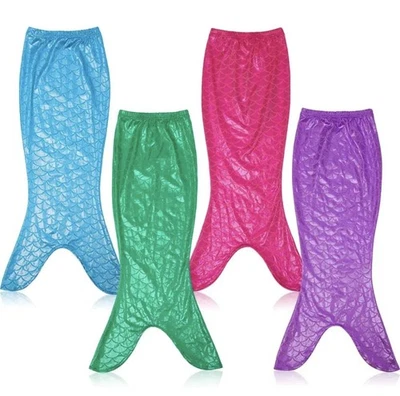 1 Disfraz de Sirena para Niñas Selecciona tu Color Nadar Divertido Juegos con disfraces Medida Foto 1 de 2