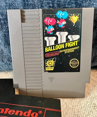 Balloon Fight (Nes, Nintendo Entertainment System) 5 Screw - Tested and Working! - Image 1 of 4