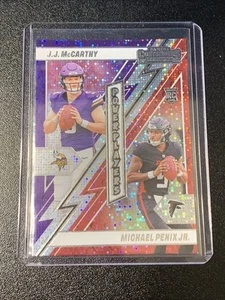 JJ McCarthy Michael Penix 2024 Contenders Power Players RC Hobby #21 - Imagen 1 de 2