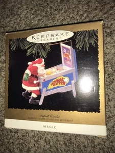 1996 Hallmark Keepsake Ornament Pinball Wonder Vintage NIB - Picture 1 of 8