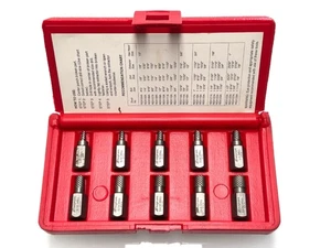 Snap-On REX10A 10 Stück Screw Extractor- Ausdreher Set Größe 1/8" bis 13/32" NEU - Bild 1 von 5