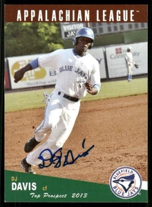 2013 Bluefield Blue Jays DJ D.J. DAVIS Signed Card autograph auto - Picture 1 of 1