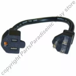 1ft short Outlet Saver Power Strip Extension Cable/Cord/Wire 12inch - Picture 1 of 1