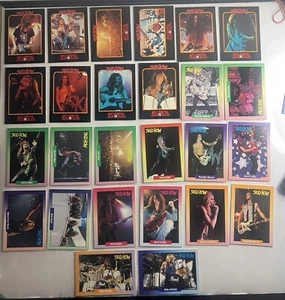 SKID ROW 26 Karten Set Custom Konvolut Brockum Rock Karten 1990er - Bild 1 von 10