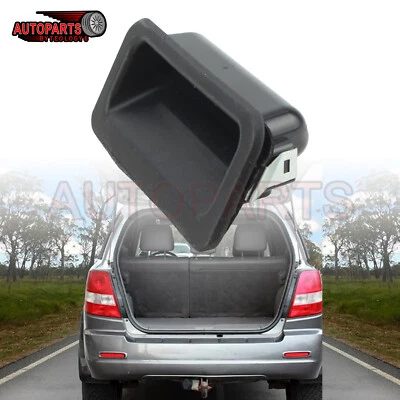 Black Outside Trunk Lid Lock Release Handle for 2011-2018 Kia Forte5 812601M500 - Изображение 1 из 4