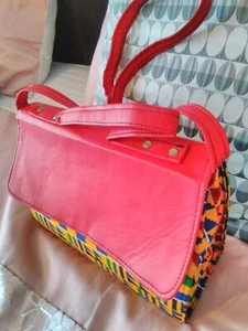 Afrikanische Handtaschen Kente Design Handarbeit - Bild 1 von 3