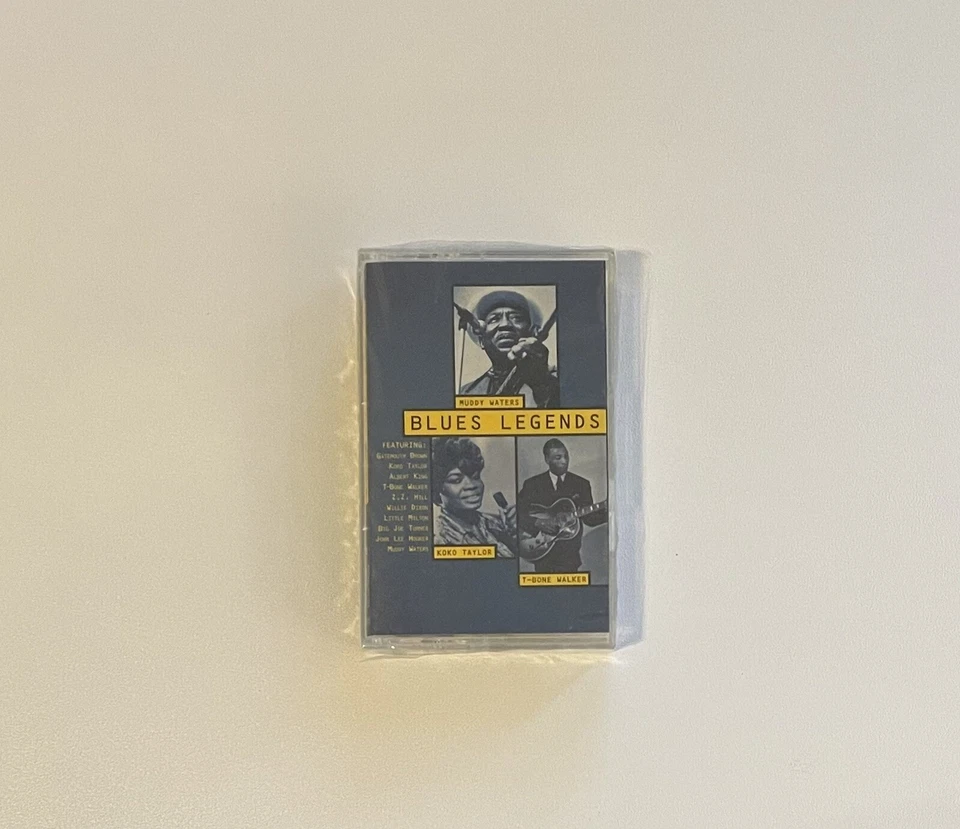 RARE OOP Blues Legends CASSETTE TAPE Willie Dixon MUDDY WATERS John Lee Hooker - Image 1 of 2
