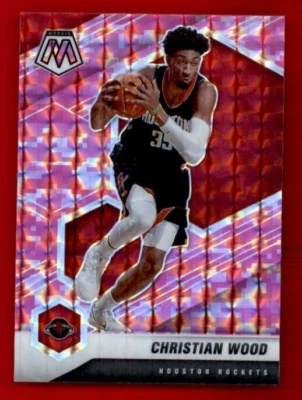 2020-21 Panini Mosaic Mosaic Camo Pink #165 Christian Wood. - Image 1 of 2
