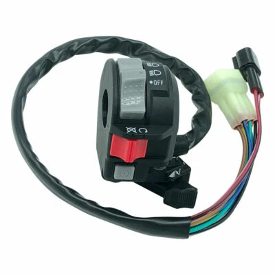 Interruptor de manillar izquierdo arranque motor apagado faro para Yamaha Big Bear 250 400 Foto 1 de 4