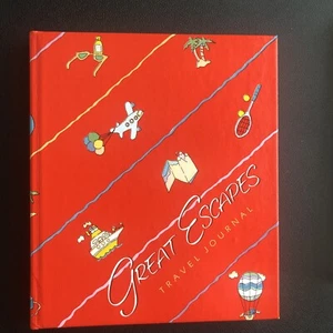 Vintage Travel Journal Great Escapes Unused 1984 Hallmark - Picture 1 of 4