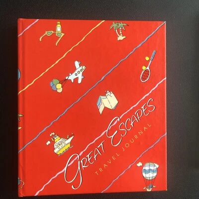Vintage Travel Journal Great Escapes Unused 1984 Hallmark  - Image 1 of 4