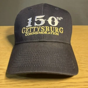 Schlacht von Gettysburg 150. Jahrestag Gedenkhut Baumwolle verstellbarer Riemen - Bild 1 von 6