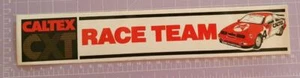 Caltex CXT Race Team Sticker 28cm x 5.5cm approx As per image - Picture 1 of 1
