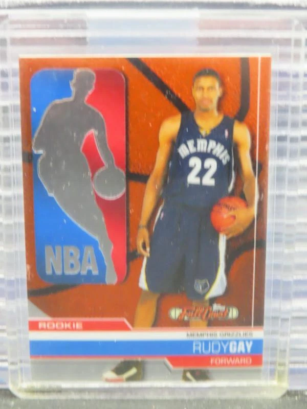 2006-07 Topps Full Court Rudy Gay Orange Rookie RC #275/999 Grizzlies